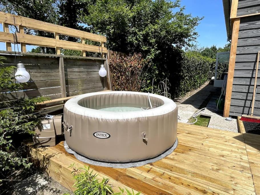 Modern Beach House For 12 Pers! With Jacuzzi Julianadorp Exterior photo